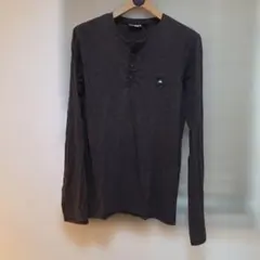 クイックシルバー ヘンリーネック Tシャツ バブルロゴ [サイズM]のサムネイル