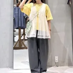 nikoand レーストリムリバーシブルベストのサムネイル