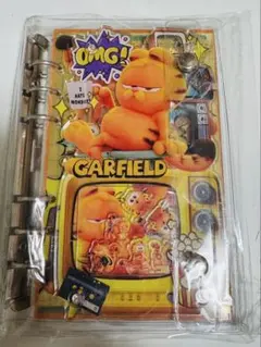 アメリカで人気キャラ ガーフィールド A6サイズ シャカシャカバインダー