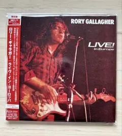 Rory Gallagher 【ライブ•イン•ヨーロッパ】限定盤紙ジャケCD