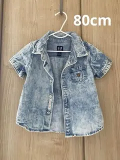 GAP デニムシャツ　80cm