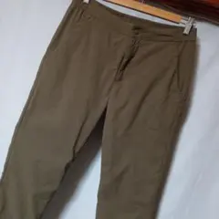 美品 S UNIQLO ブロックテック ウォームイージージョガーパンツ 裏起毛