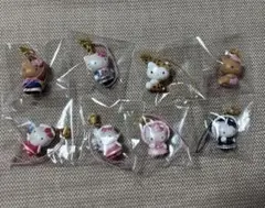 ハローキティ　トレーディングマスコットストラップ