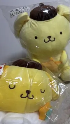 人気！2025年サンリオキャラクター大賞くじ・ポムポムプリンぬいぐるみラストワン