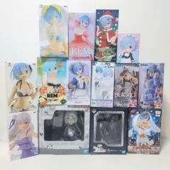 【送料込み】アニメ リゼロ キャラクターグッズ 美少女 フィギュア セット売り
