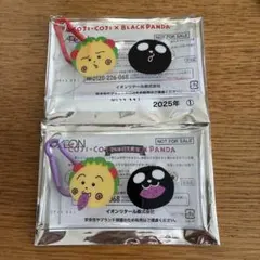 イオン コジコジ×ブラックパンダ 推しカラーマルチケース 2個セット