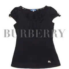 BURBERRY バーバリーブルーレーベル　半袖カットソー　ノバチェックリボン