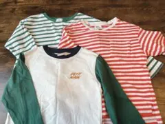 PETIT MAIN ブリーズ長袖カットソー 3枚セット