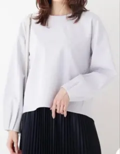 index ポンチ ラウンドヘムプルオーバー