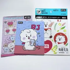BTS BT21 RJ マグネットコレクション　オリジナルステッカー JIN