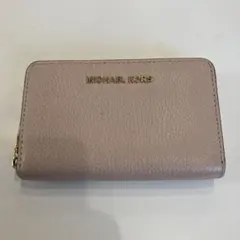 s2029 マイケルコース MICHAEL KORS ピンク 二つ折り 財布