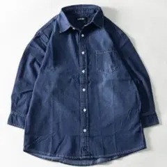 NYLAUS スリーブ デニムシャツ
