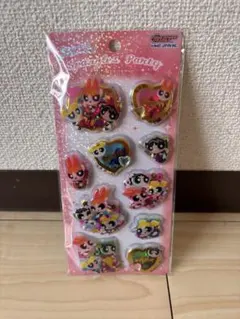 パワーパフガールズ　スパンコールパーティー　パワパフ　キラキラシール