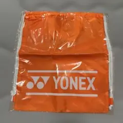 新品 ヨネックス YONEX ランドリーバッグ オレンジ 非売品 シューズ