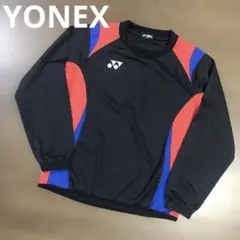 ［フォロー割］【日本製】YONEXヨネックス 長袖　ブラック　刺繍ロゴ