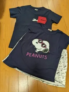 値下げ！PEANUTS スヌーピー Tシャツ 2枚セット
