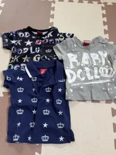 ベビードール Tシャツ　80 3点セット
