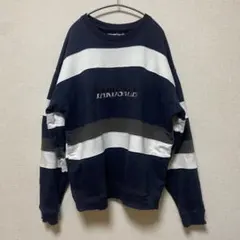 yardsale ボーダー トレーナー XL