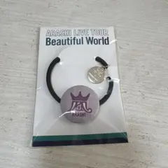 嵐 2011 Beautiful World TOUR ヘアゴム 紫