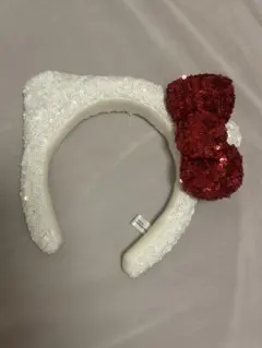 ハローキティ キティ カチューシャ スパンコール