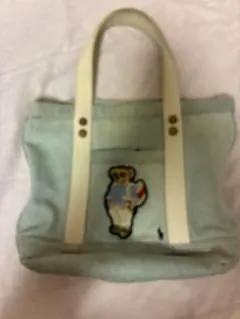 ポロ　ラルフローレン　トートバッグ　デニム