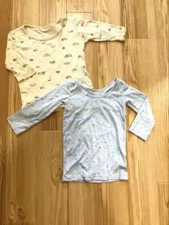 秋冬に活躍！ヒートテック他 80cm 長袖2枚セット⭐︎