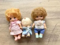リカちゃんファミリー げんくん かこちゃん 赤ちゃん3体セット 人形