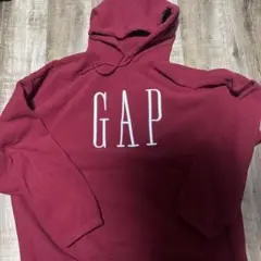 GAP フリース パーカー ボルドー XL