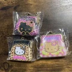 ハローキティ ポーチ 3個セット puc がま口ポーチ