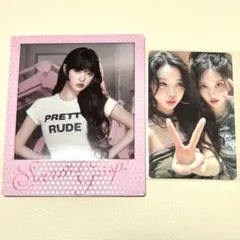 IVE ウォニョン トレカ BeAlright封入＋SECRET封入ポラ