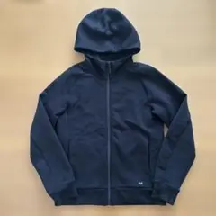 UNIQLO ユニクロ　ドライスウェット ジップパーカー　160 黒