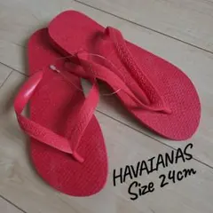 Havaianas ビーチサンダル Size 24cm レッド