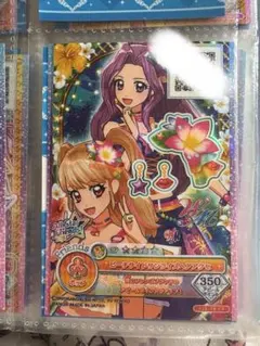 アイカツカード キャンペーン wm ダブルエム 神崎美月 夏樹みくる アイカツ！ 神崎美月 夏樹みくる ダブルエム CP キャンペーン