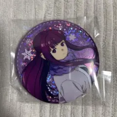 葬送のフリーレン　グリッター缶バッジ　フェルン