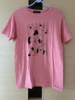 〜4/22 24時間テレビ 2022 チャリTシャツ 長場雄デザイン ピンク M