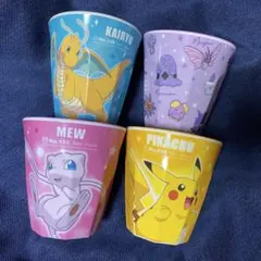 非売品【ポケモン】 メラミン樹脂カップ （4個セット）