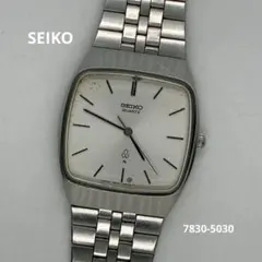 seiko 7830-5020 スクエア オールド クォーツ　ヴィンテージ 稼働 seiko 7830-5020 スクエア オールド クォーツ ヴィンテージ 稼働