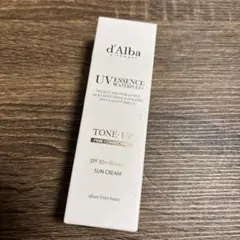 新品未使用　未開封　d'Alba ウォータフルトーンアップサンクリーム　ピンク