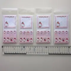 ハローキティ付箋セット4個