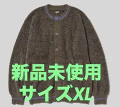 GU UNDERCOVER シャギークルーネックカーディガン OLIVE XL