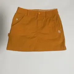 PGオレンジスカート レディース ゴルフ