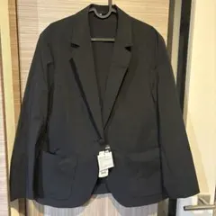 【新品未使用】UNIQLO✖️Theory 感動ジャケット　（コットンライク）