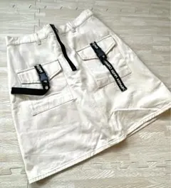 レピピアルマリオ スカートパンツ オフホワイト Lサイズ