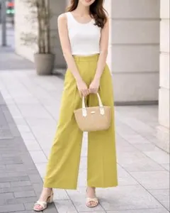 Lutique ワイドパンツ Mサイズ