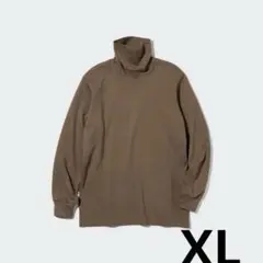 【UNIQLO】ソフトタッチタートルネックT