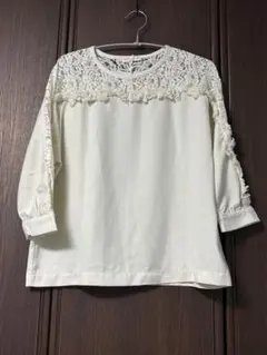 earth music&ecology トップス レース レディース ブラウス