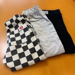 キッズ ロングパンツ 3点セット 100cm