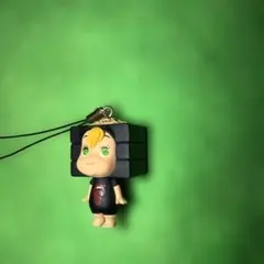 アシッドブラックチェリーのキューピー ストラップ ブラック