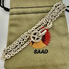 美品　SAAD アラベスクフック、ホイール細丸チェーン　50センチのサムネイル
