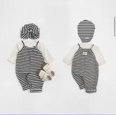 oottbebe サロペ　オールインワン　S（90）